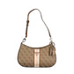 Beige Polyethylene Handbag