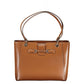 Brown Polyethylene Handbag