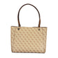 Beige Polyethylene Handbag