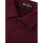 Bordeaux Cotton Polo Shirt