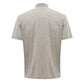 Gray Cotton Polo Shirt