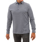 Gray Cotton Polo Shirt