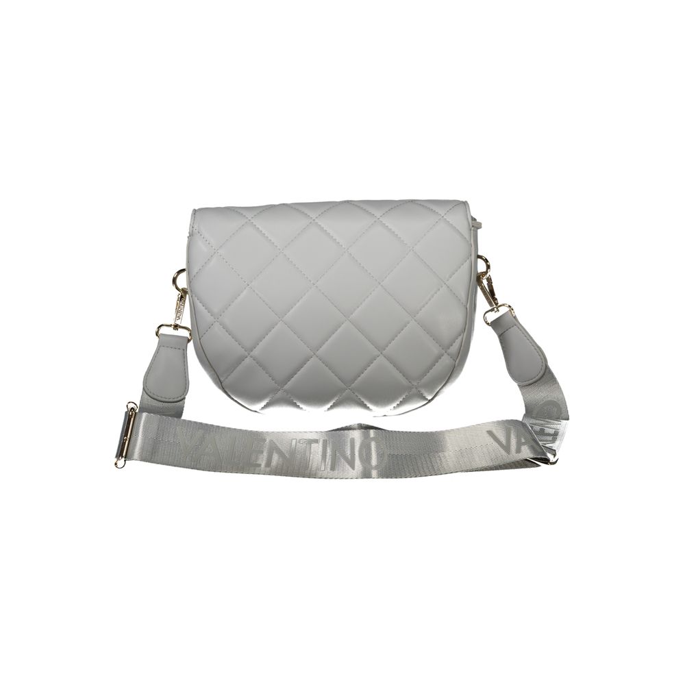 Gray Polyethylene Handbag