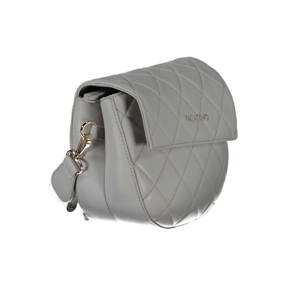 Gray Polyethylene Handbag