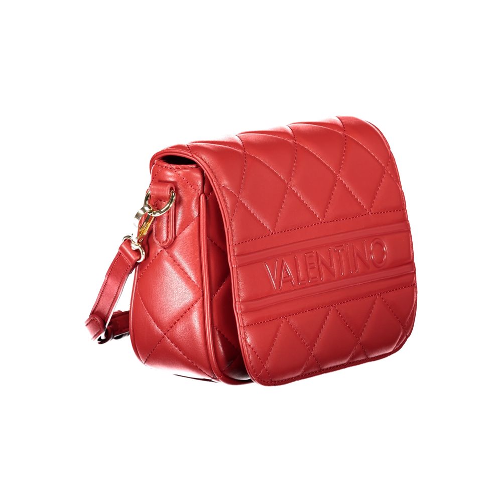 Red Polyethylene Women Handbag