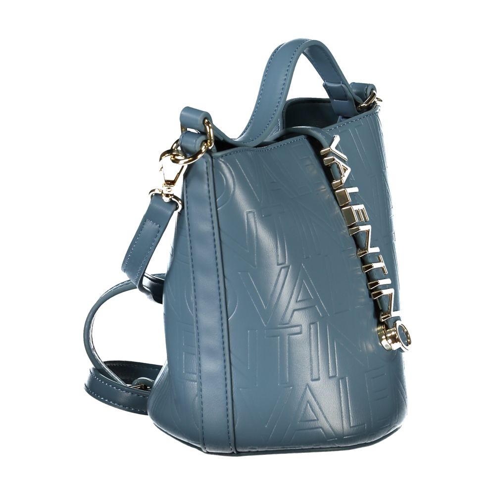 Light Blue Polyethylene Handbag