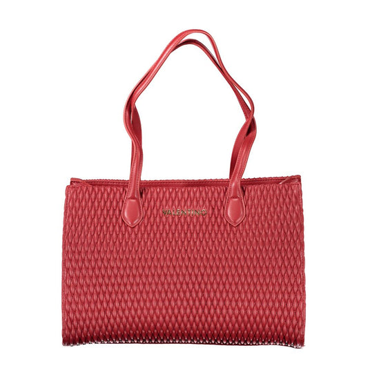 Red Polyethylene Handbag