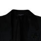 Black MARTINI Bee Single Breasted Blazer