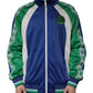 Multicolor Polyester Full Zip Bomber Jacket