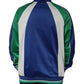 Multicolor Polyester Full Zip Bomber Jacket