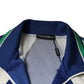 Multicolor Polyester Full Zip Bomber Jacket