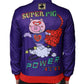 Purple YEAR OF THE PIG Full Zip Bomber Jacket