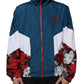 Multicolor Polyester Full Zip Jacket