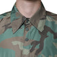 Multicolor Camouflage Button Down Shirt