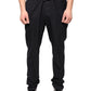 Black Wool Skinny Dress Formal Pants