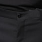 Black Wool Skinny Men Dress Pants