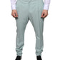 Mint Green Cotton Dress Pants