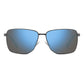 Gray Metal Sunglasses