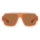 Beige Resin Sunglasses