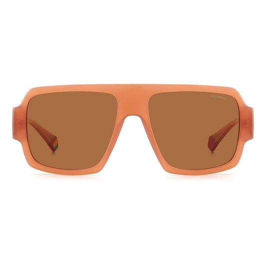 Beige Resin Sunglasses