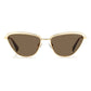 Bicolor Metal Sunglasses