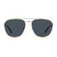 Gold Stainless Steel Sunglasses