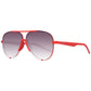 Red Plastic Sunglasses