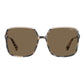 Beige Plastic Sunglasses