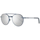 Blue Metal Sunglasses