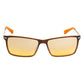 Brown Injected Sunglasses