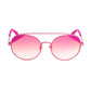 Pink Metal Sunglasses