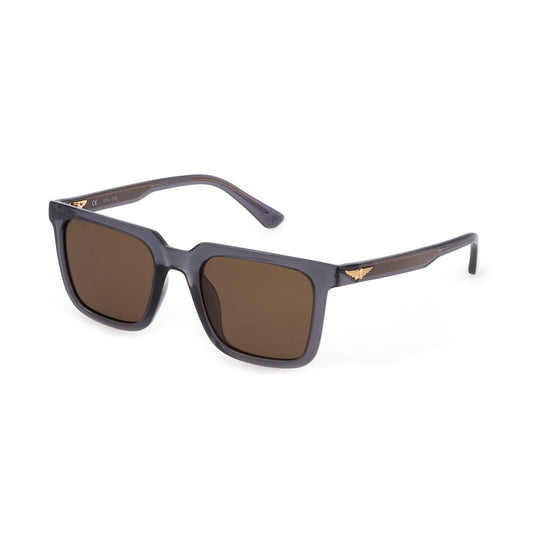 Gray Injected Sunglasses