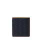 Navy Blue Leather Wallet