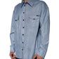 Light Blue Cotton Button Down Casual Shirt