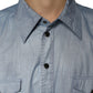 Light Blue Cotton Button Down Casual Shirt