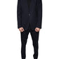 Dark Blue Formal Tuxedo 2 Piece Suit