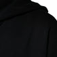 Black Sacred Heart Crown Hooded Sweatshirt Sweater