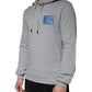 Gray Cotton Logo Hooded Sweatshirt Sweater