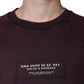 Maroon Logo Crew Neck Men Sweatshirt Sweater