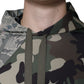 Multicolor Camouflage Hooded Sweatshirt Sweater