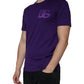 Purple DG Logo Cotton Crew Neck T-shirt