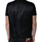 Black Wool Waistcoat Dress Formal Vest