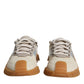 Beige Lace Up Low Top NS1 Sneakers Shoes