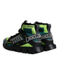 Multicolor Fabric High Top Sorrento Sneakers Shoes