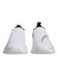 White Black Low Top Sorrento Men Sneakers Shoes