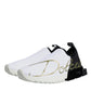 White Black Low Top Sorrento Men Sneakers Shoes