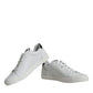 White Silver Sacred Heart Men Sneakers Shoes