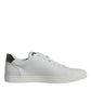 White Silver Sacred Heart Men Sneakers Shoes