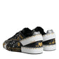 Black White Portofino Low Top Sneakers Shoes