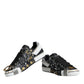 Black White Portofino Low Top Sneakers Shoes